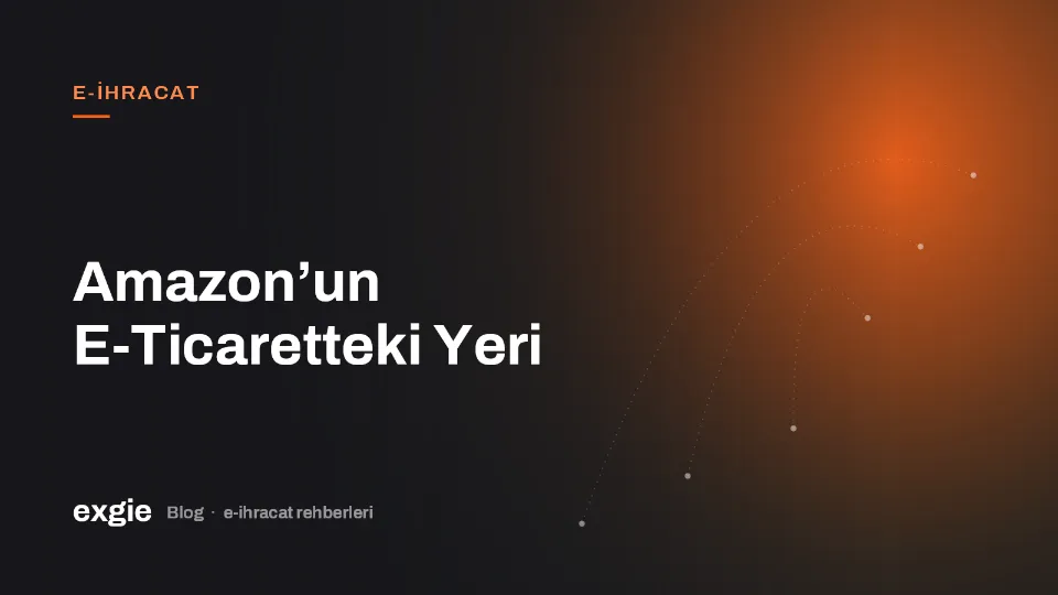 Amazon’un E-Ticaretteki Yeri