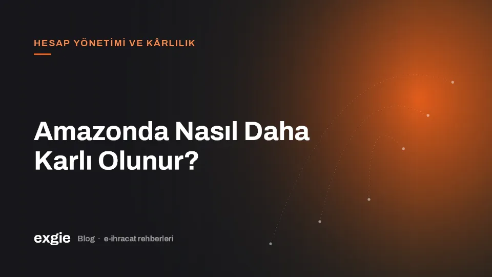Amazonda Nasıl Daha Karlı Olunur?