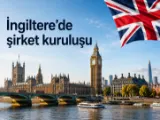 İngiltere Şirket Kuruluşu 